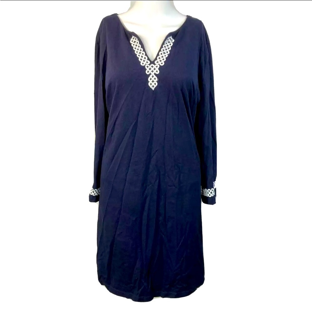 Talbots Women's Polyester Knee Length Shirt Dresses Size 2x